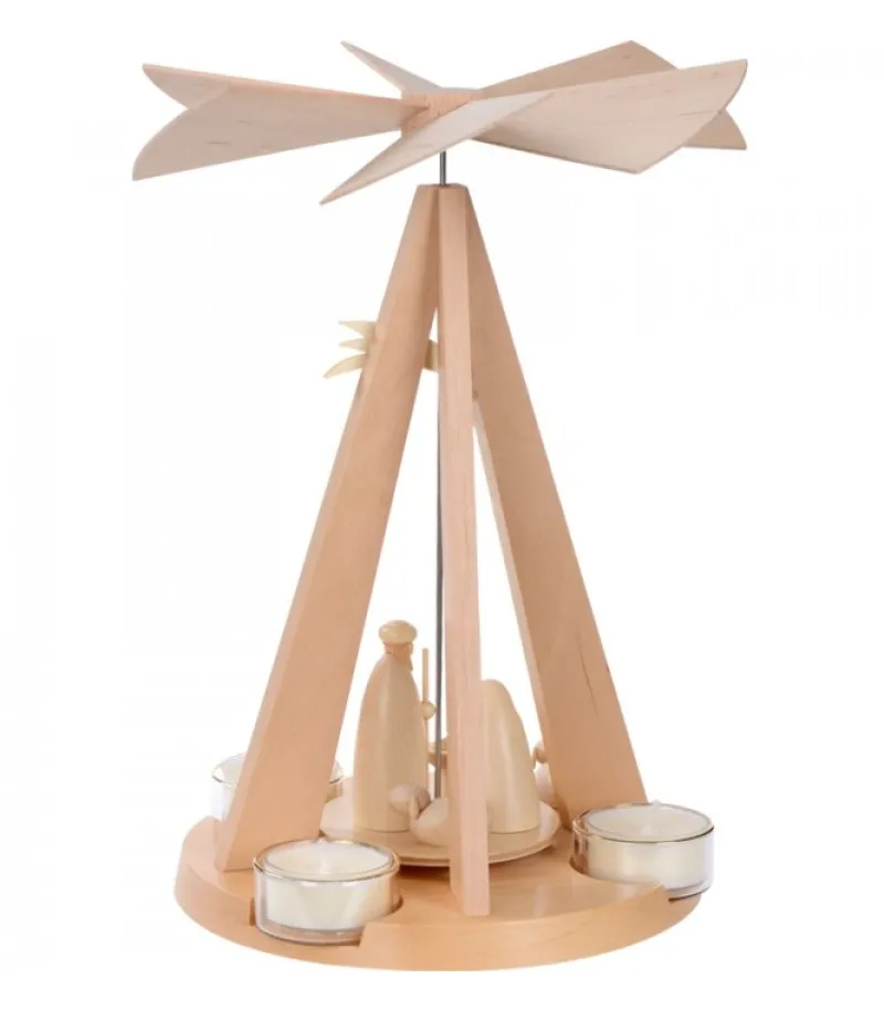 Pyramide De Noël Bois Au Design Moderne<Schalling, crèche moderne Fashion