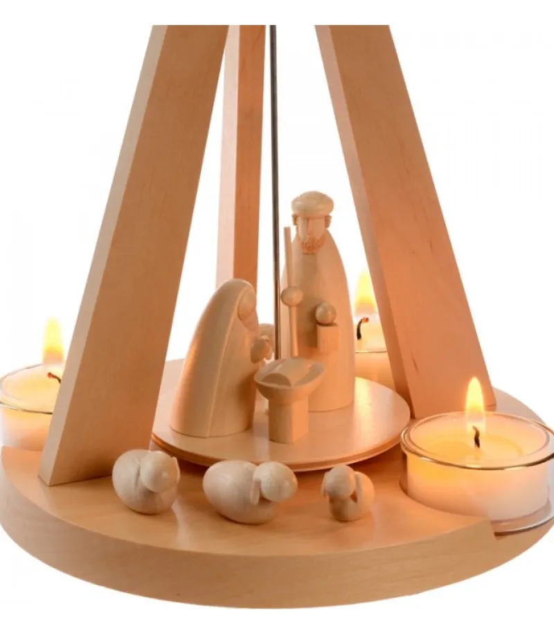 Pyramide De Noël Bois Au Design Moderne<Schalling, crèche moderne Fashion