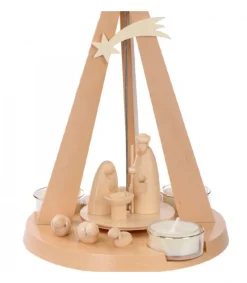 Pyramide De Noël Bois Au Design Moderne<Schalling, crèche moderne Fashion