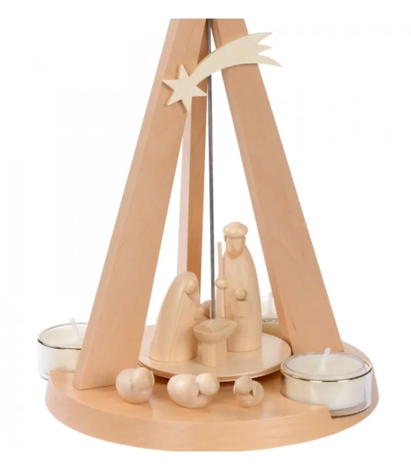 Pyramide De Noël Bois Au Design Moderne<Schalling, crèche moderne Fashion