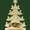 Sapin De Noël Lumineux Led Avec Crèche De Noël Et Personnages Couleurs Ciseles<Ratags, décos de Noël lumineuses en bois Clearance