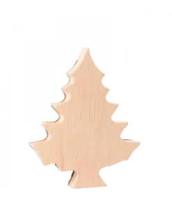 Sapin En Bois Déco En Ecorce 12 Cm<Waldfabrik, photophore en bois et étoile sapin de Noël Clearance