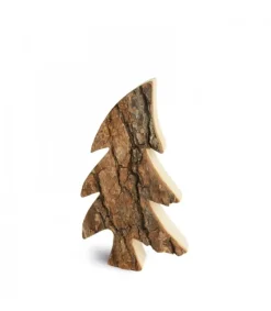 Sapin En Bois, Forme Penchee, 18 Cm<Waldfabrik, photophore en bois et étoile sapin de Noël Online