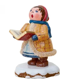 Village De Noël Miniature, Fillette Chantant Noël<Hubrig, figurines pour enfant Store