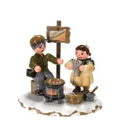 Village De Noël Miniature, Vendeur De Marrons<Hubrig, figurines pour enfant Shop