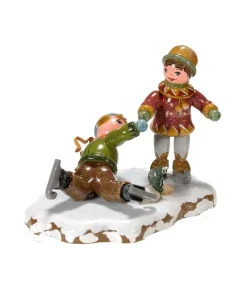 Village De Noël Miniature, Patineurs<Hubrig, figurines pour enfant Best Sale