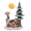 Village De Noël Miniature, Cireur De Lune<Hubrig, figurines pour enfant Cheap