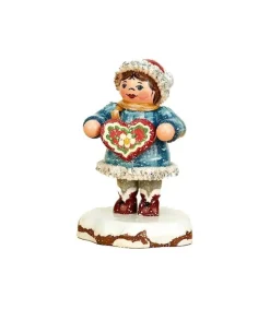 Village De Noël Miniature, Fillette Et Gateau<Hubrig, figurines pour enfant Discount