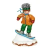 Village De Noël Miniature, Snowboarder<Hubrig, figurines pour enfant Store