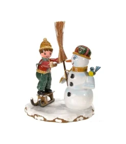Village De Noël Miniature, Et Bonhomme De Neige<Hubrig, figurines pour enfant Flash Sale