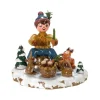 Village De Noël Miniature, Garcon Et Petits Animaux<Hubrig, figurines pour enfant Outlet
