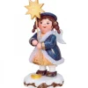 Village De Noël Miniature, Figurine Ange Et Etoile<Hubrig, figurines pour enfant Best