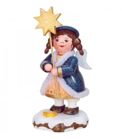 Village De Noël Miniature, Figurine Ange Et Etoile<Hubrig, figurines pour enfant Best