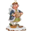 Village De Noël Miniature, Figurine Ange Et Gateau<Hubrig, figurines pour enfant New