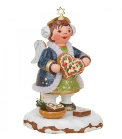 Village De Noël Miniature, Figurine Ange Et Gateau<Hubrig, figurines pour enfant New