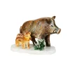 Village De Noël Miniature, Sanglier Et Marcassin<Hubrig, figurines pour enfant Hot