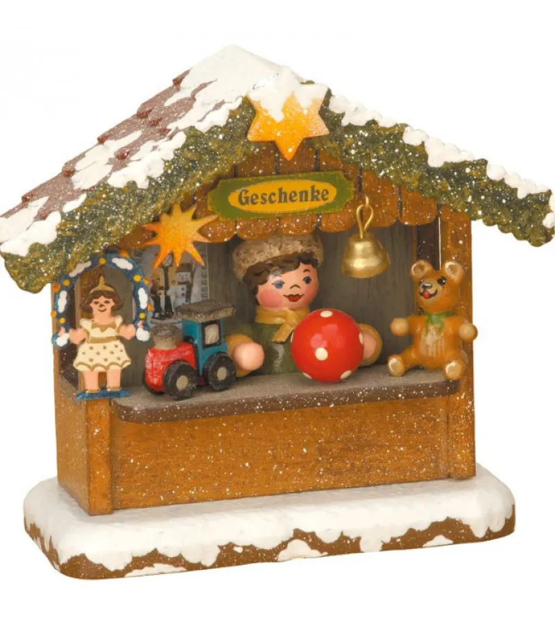 Village Noël Miniature, Chalet Marche De Noël Vendeur De Jouets<Hubrig, figurines pour enfant Online